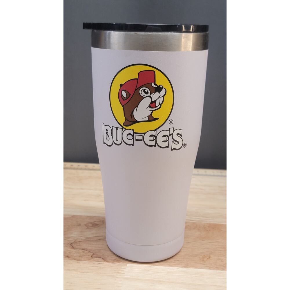 Buc-ee’s Yukon Outfitters 20oz Tumbler Cup Lid White Bucees Gas